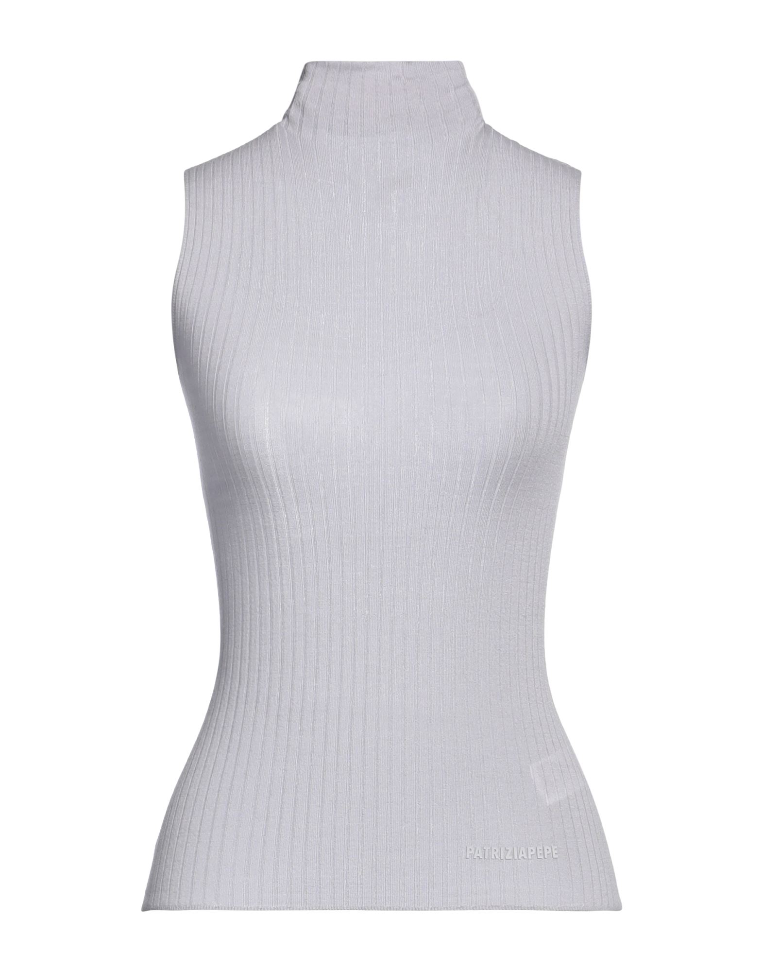 PATRIZIA PEPE Rollkragenpullover Damen Hellgrau von PATRIZIA PEPE