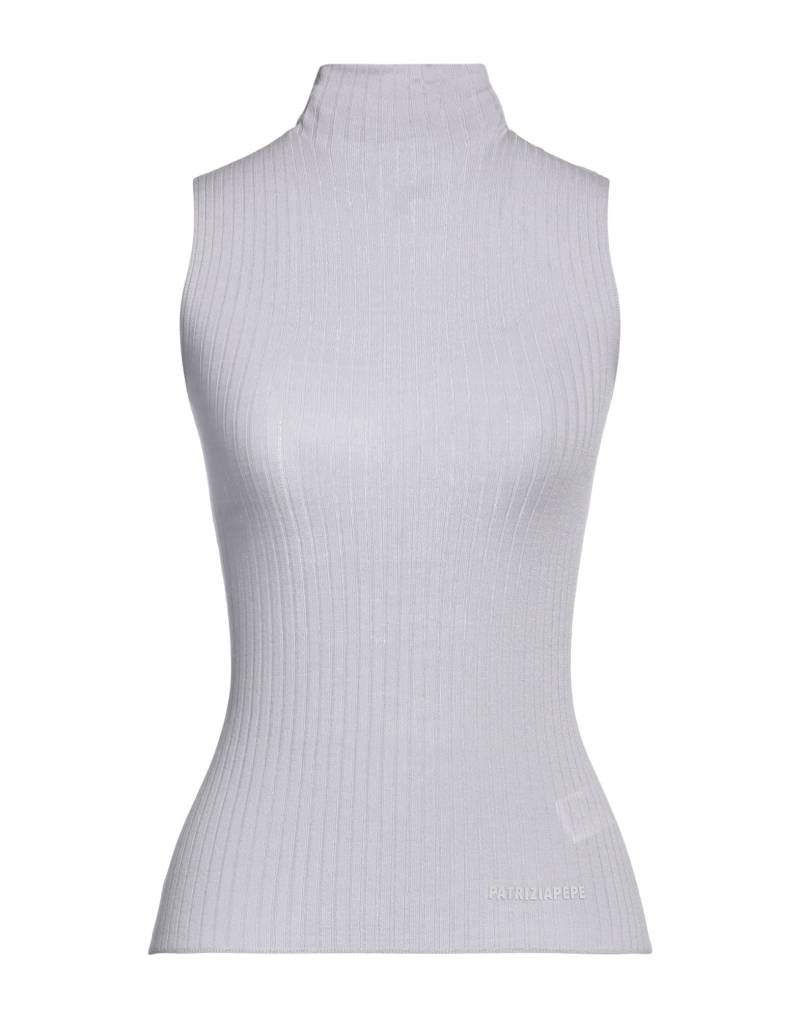 PATRIZIA PEPE Rollkragenpullover Damen Hellgrau von PATRIZIA PEPE