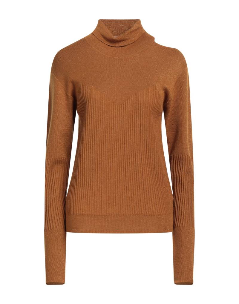 PATRIZIA PEPE Rollkragenpullover Damen Senf von PATRIZIA PEPE