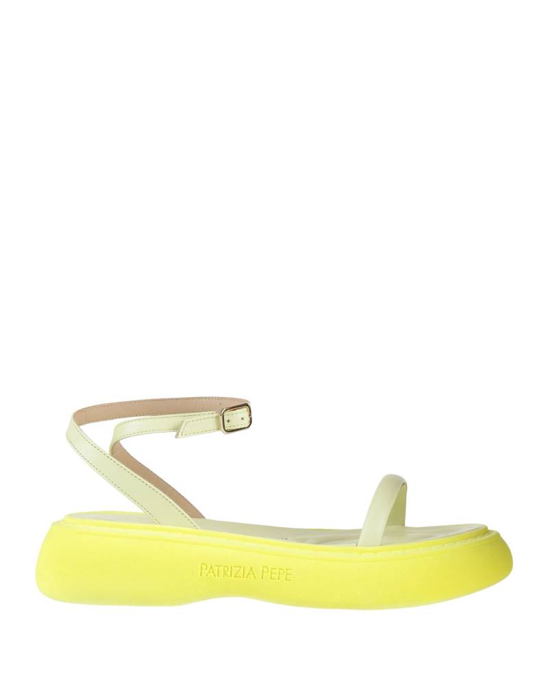 PATRIZIA PEPE Sandale Damen Gelb von PATRIZIA PEPE