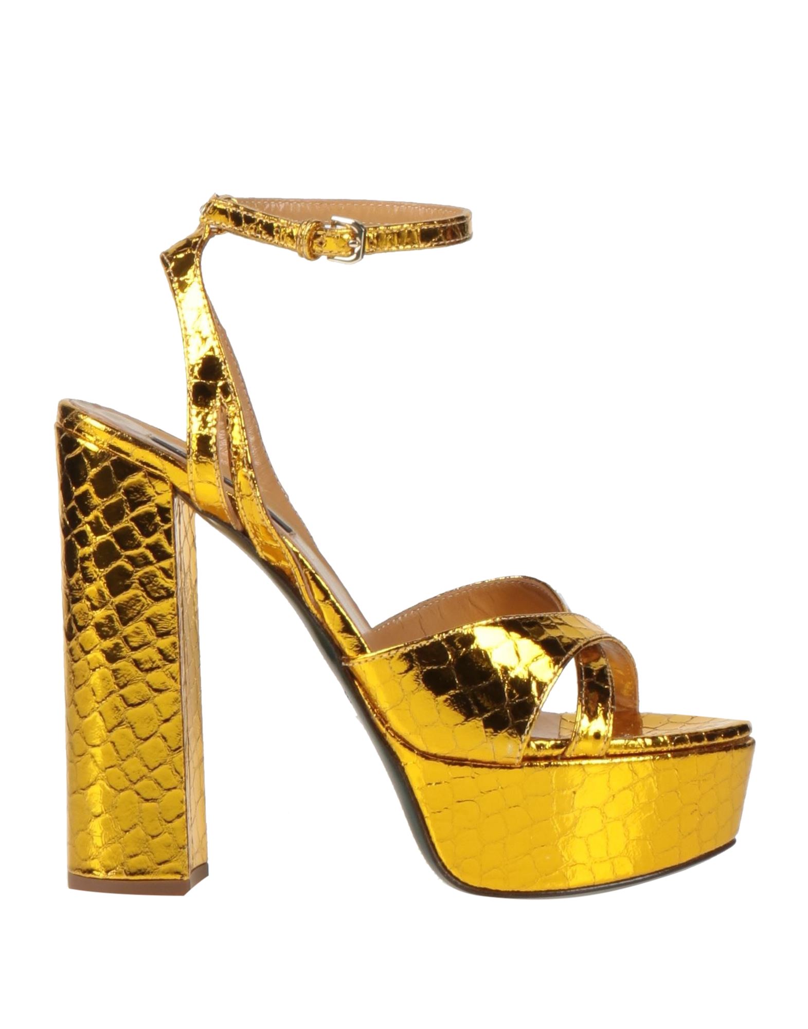 PATRIZIA PEPE Sandale Damen Gold von PATRIZIA PEPE