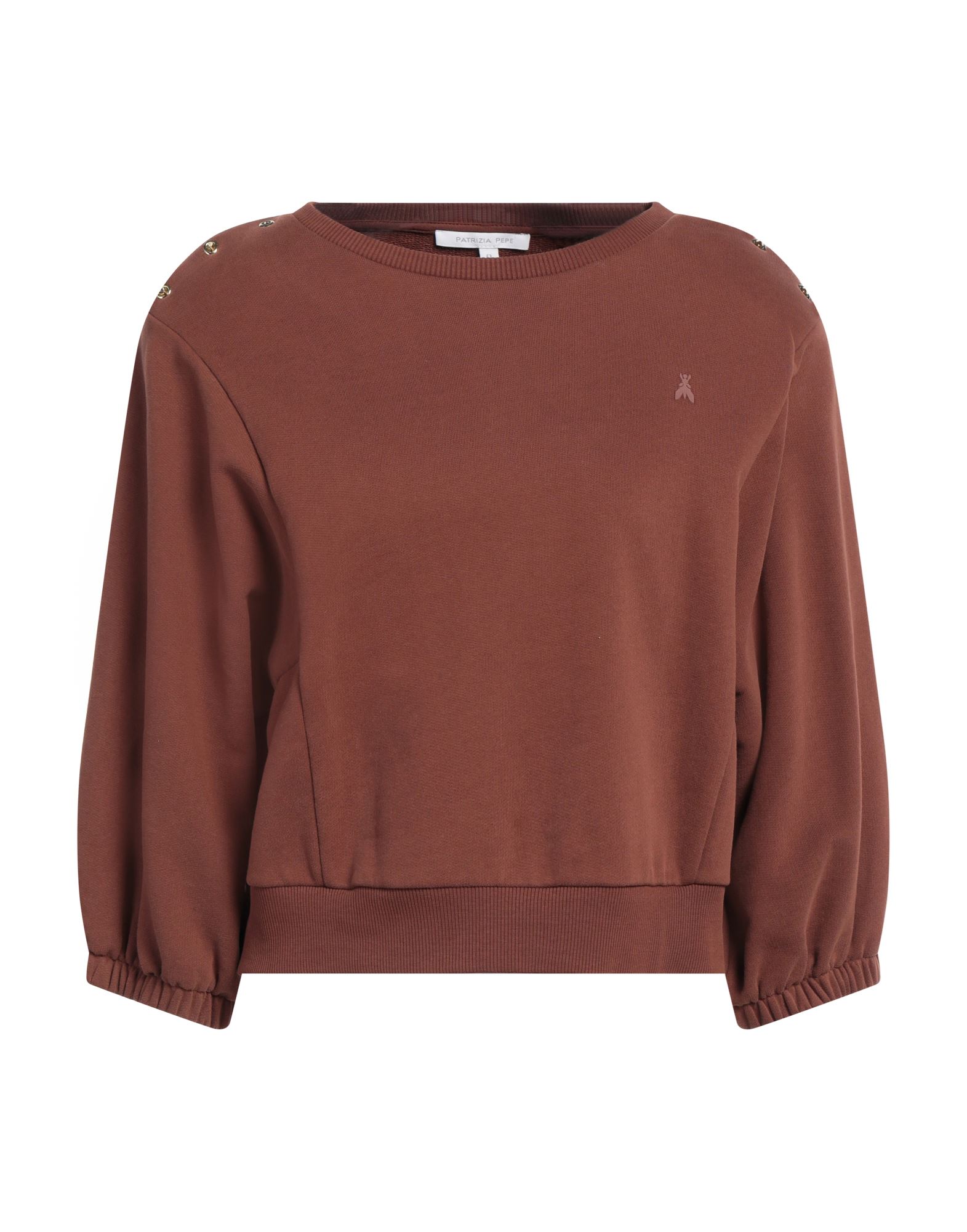 PATRIZIA PEPE Sweatshirt Damen Schokobraun von PATRIZIA PEPE