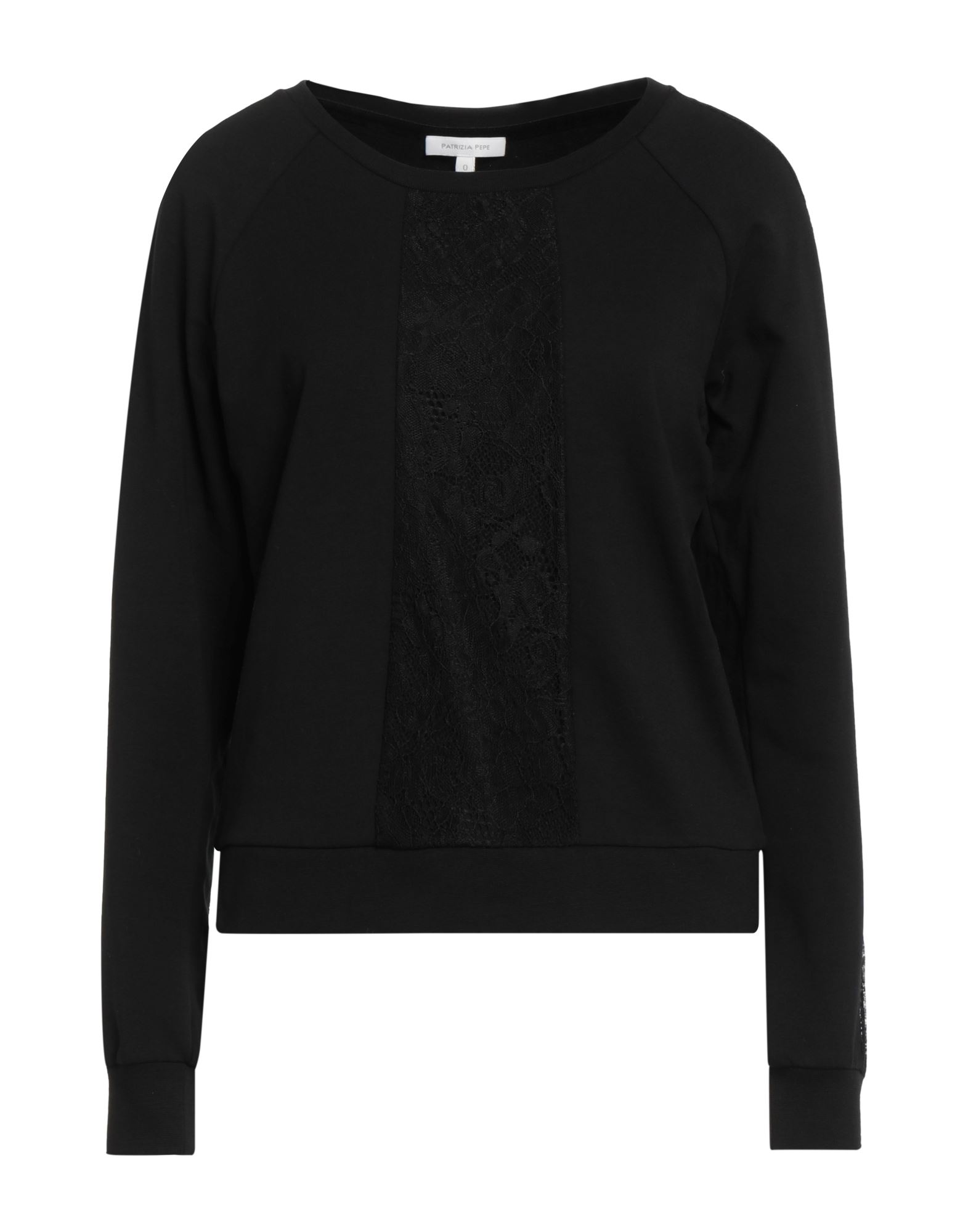 PATRIZIA PEPE Sweatshirt Damen Schwarz von PATRIZIA PEPE