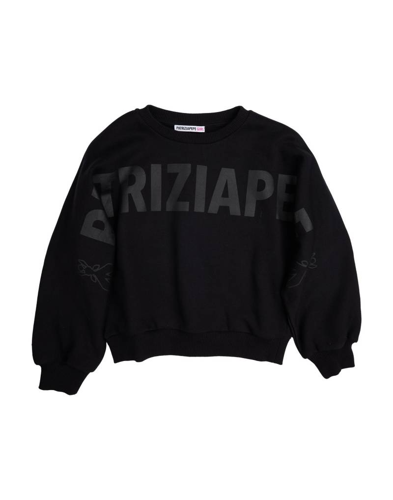 PATRIZIA PEPE Sweatshirt Kinder Schwarz von PATRIZIA PEPE