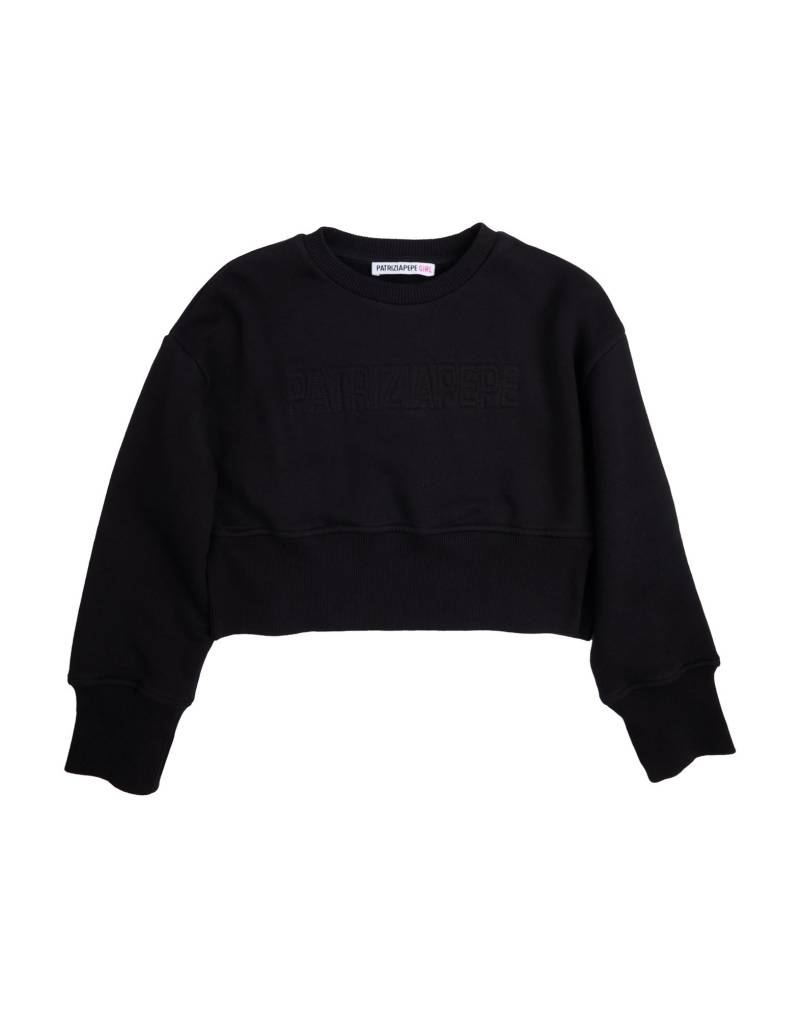 PATRIZIA PEPE Sweatshirt Kinder Schwarz von PATRIZIA PEPE