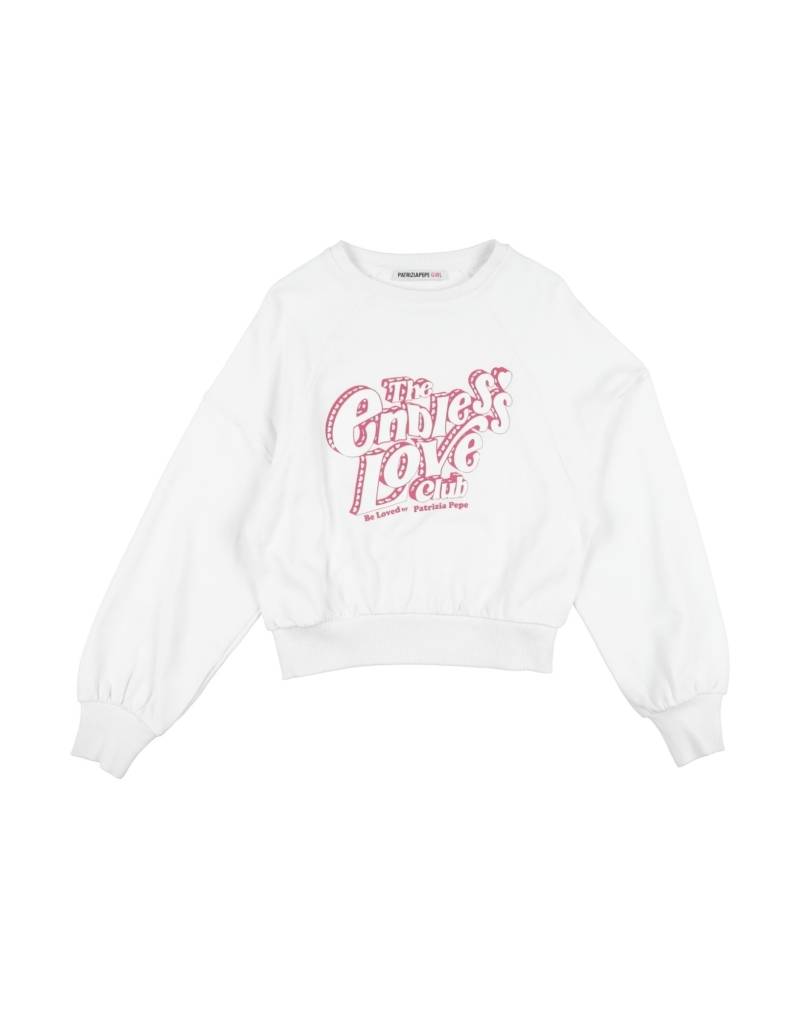 PATRIZIA PEPE Sweatshirt Kinder Weiß von PATRIZIA PEPE