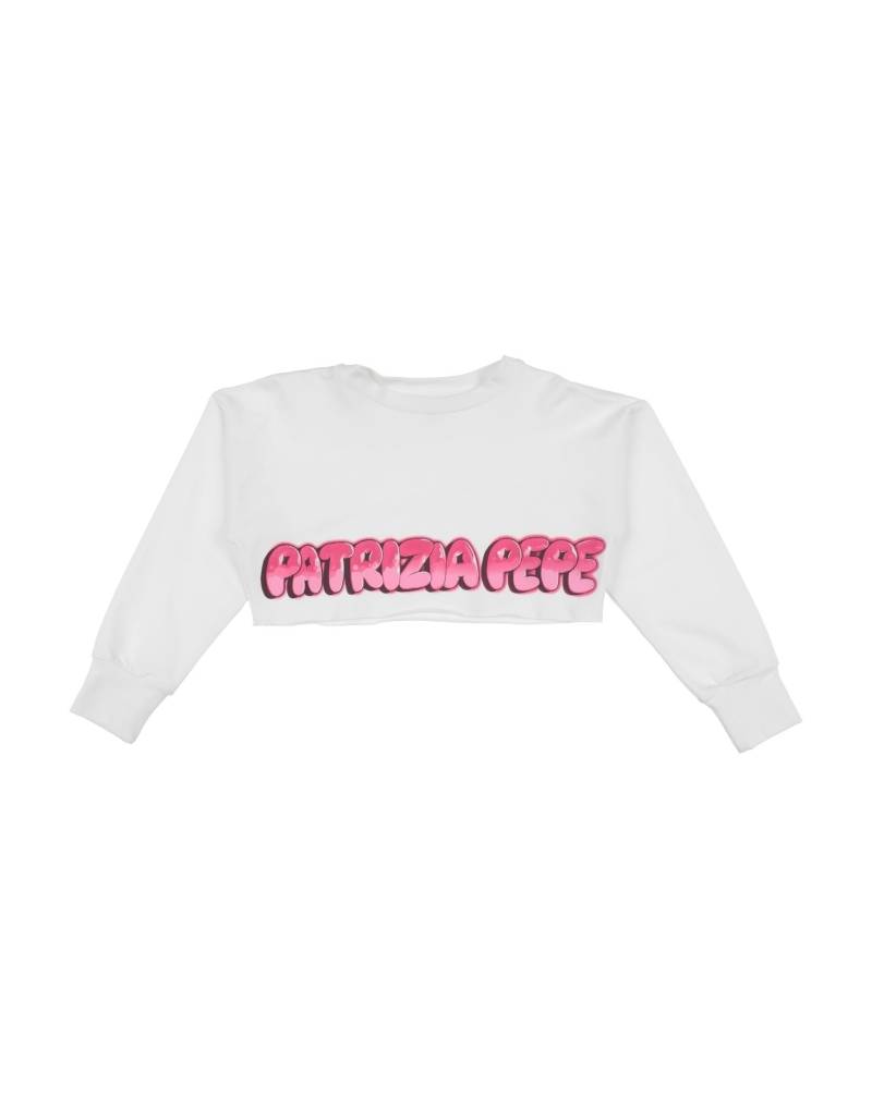 PATRIZIA PEPE Sweatshirt Kinder Weiß von PATRIZIA PEPE