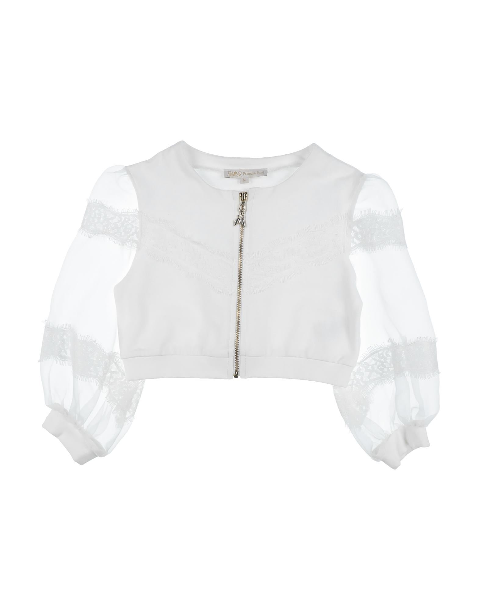 PATRIZIA PEPE Sweatshirt Kinder Weiß von PATRIZIA PEPE