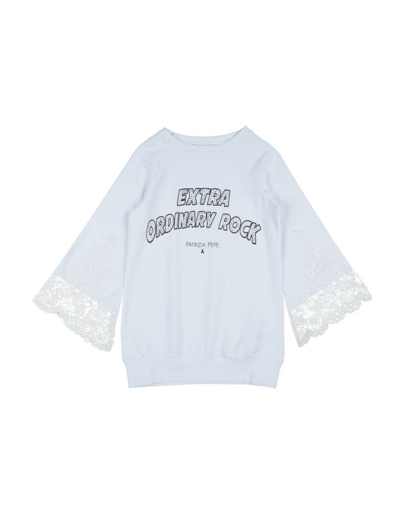 PATRIZIA PEPE Sweatshirt Kinder Weiß von PATRIZIA PEPE
