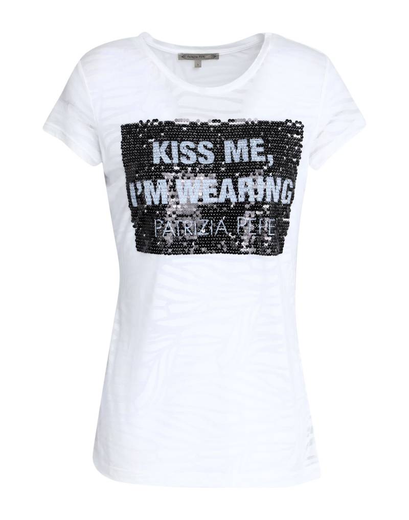 PATRIZIA PEPE T-shirts Damen Weiß von PATRIZIA PEPE