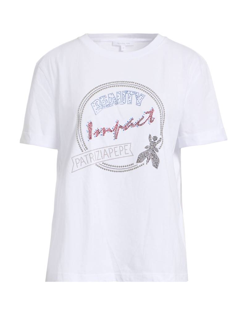 PATRIZIA PEPE T-shirts Damen Weiß von PATRIZIA PEPE