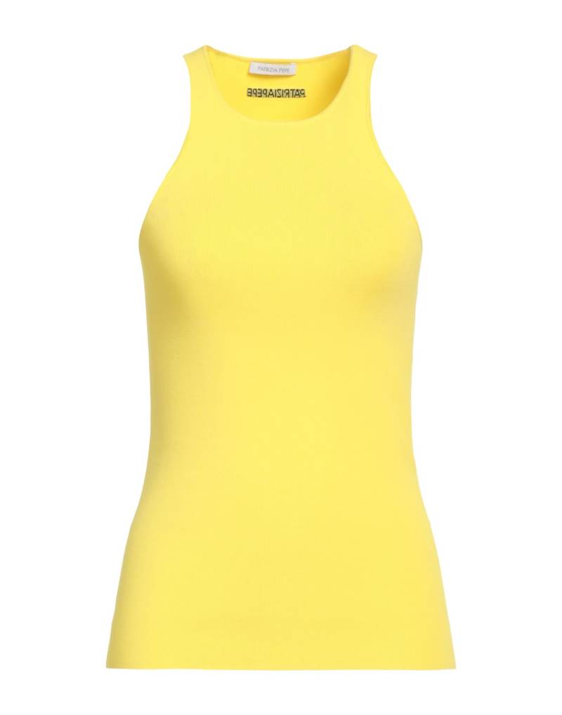 PATRIZIA PEPE Tank Top Damen Gelb von PATRIZIA PEPE