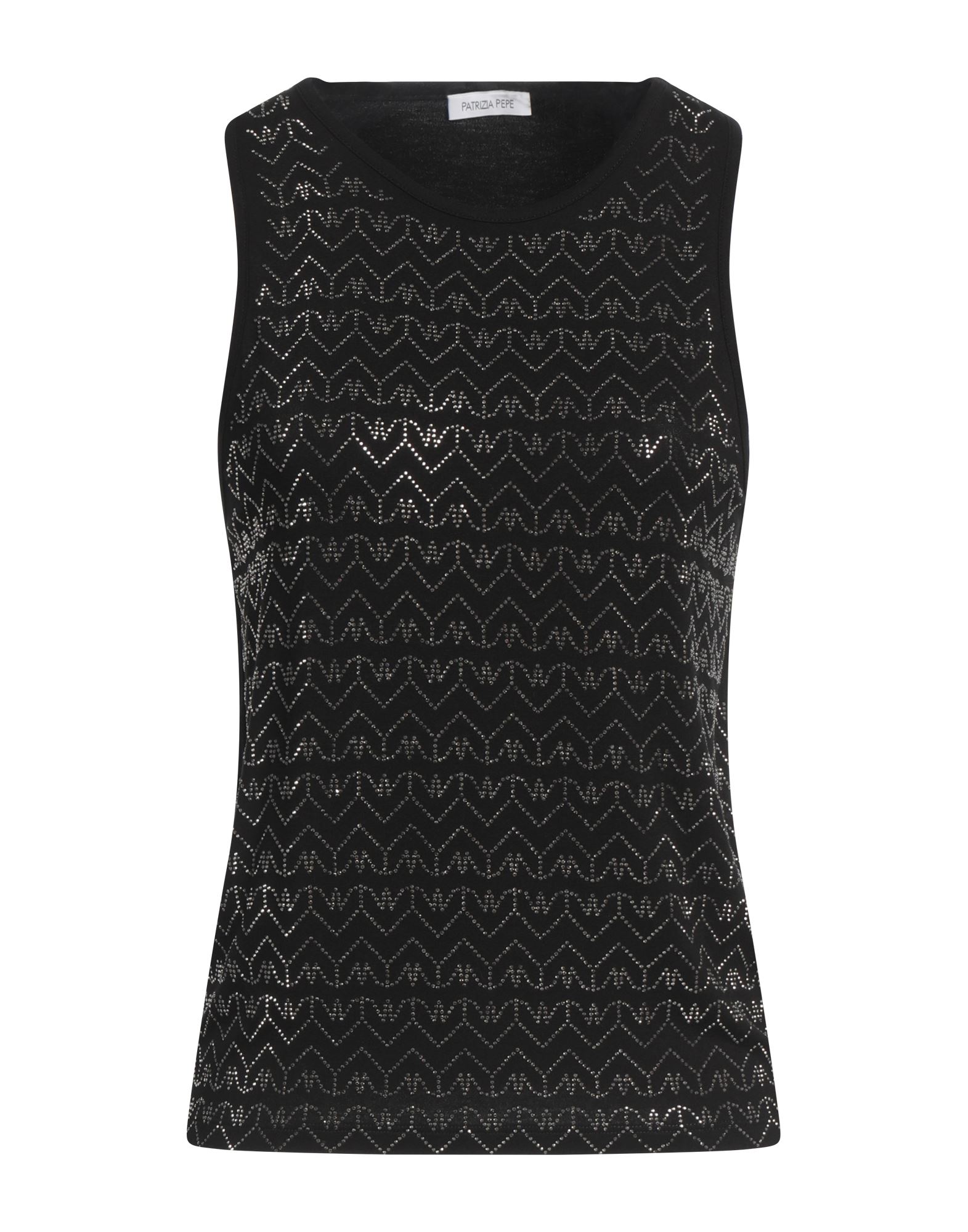PATRIZIA PEPE Tank Top Damen Schwarz von PATRIZIA PEPE