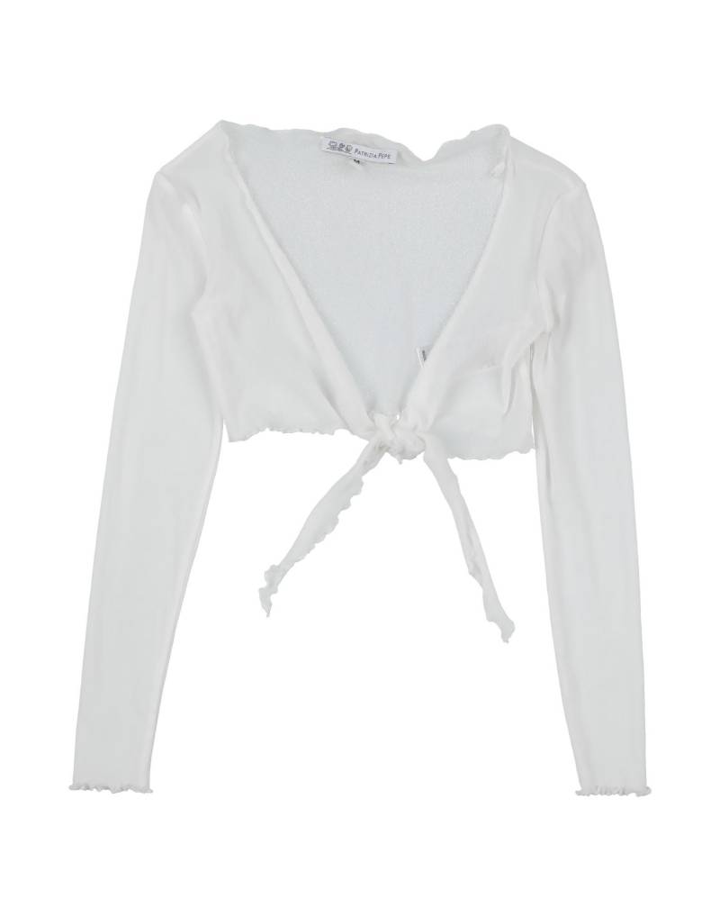 PATRIZIA PEPE Wickelpullover Kinder Weiß von PATRIZIA PEPE