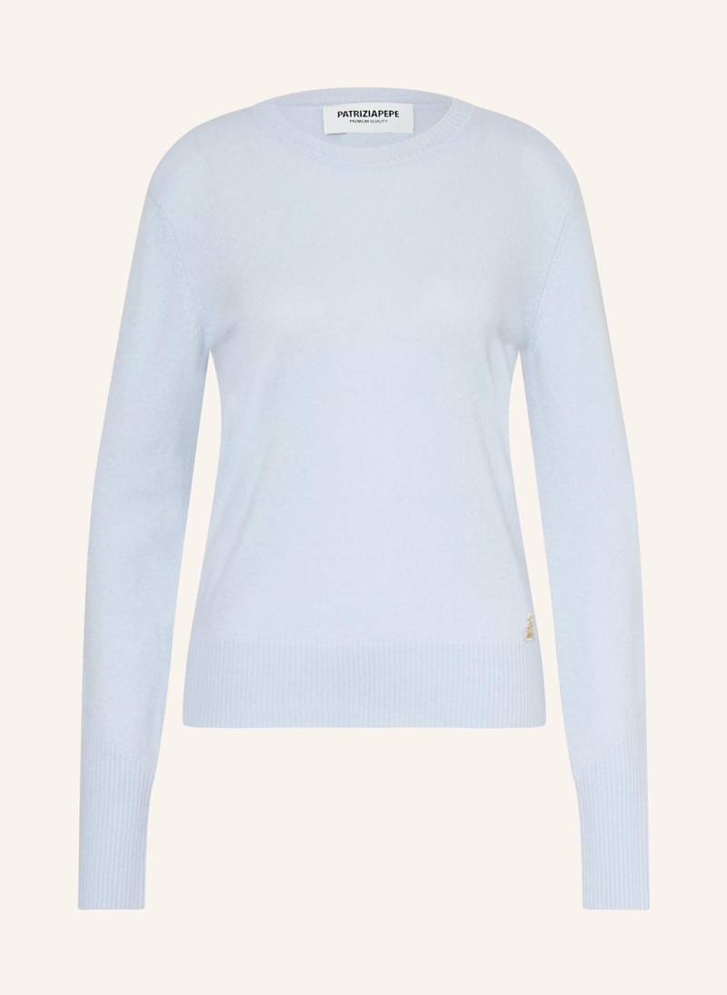 Patrizia Pepe Cashmere-Pullover blau von PATRIZIA PEPE