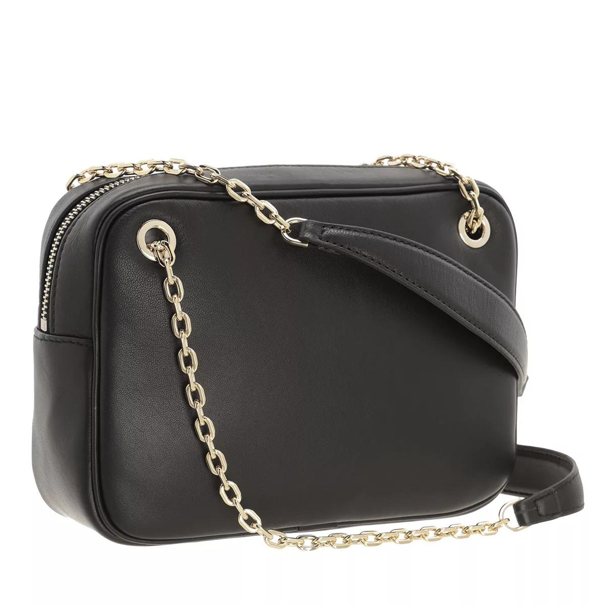 Patrizia Pepe Crossbody Bags - Fly Logo Studs Camera Bag - Gr. unisize - in Schwarz - für Damen von PATRIZIA PEPE