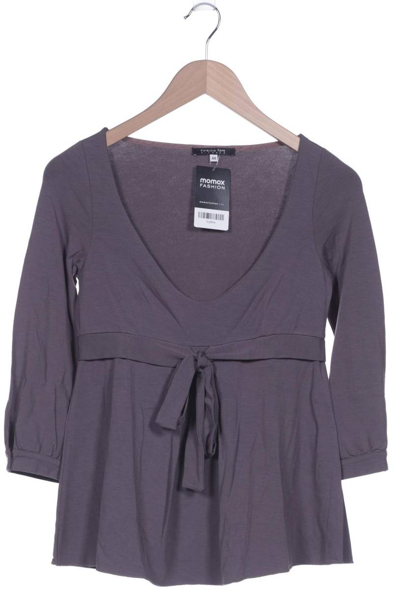 Patrizia Pepe Damen Langarmshirt, grau von PATRIZIA PEPE