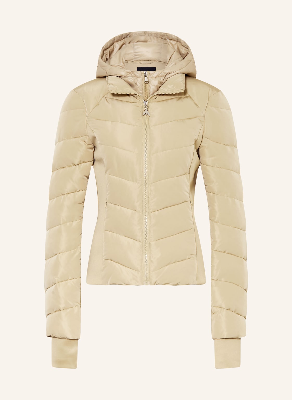 Patrizia Pepe Steppjacke Im Materialmix Mit Herausnehmbarer Blende beige von PATRIZIA PEPE