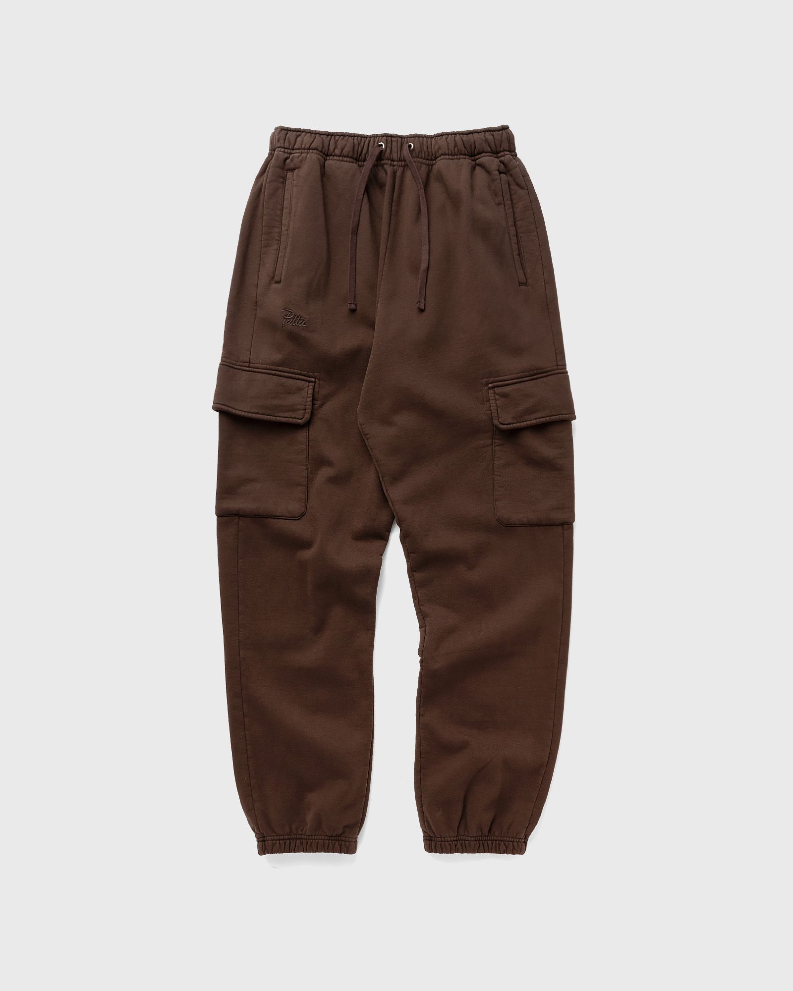 PATTA BASIC PIGMENT DYE CARGO JOGGING PANTS men Sweatpants brown in Größe:XL von PATTA