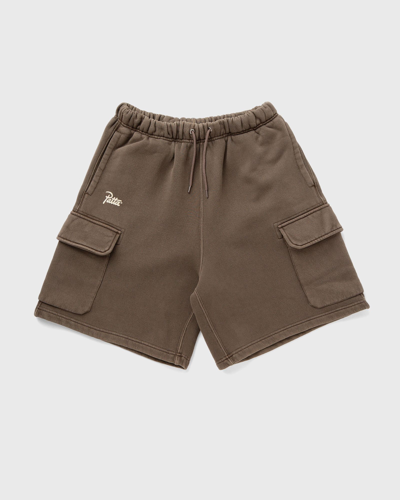 PATTA Classic Washed Cargo Jogging Shorts men Cargo Shorts brown in Größe:L von PATTA