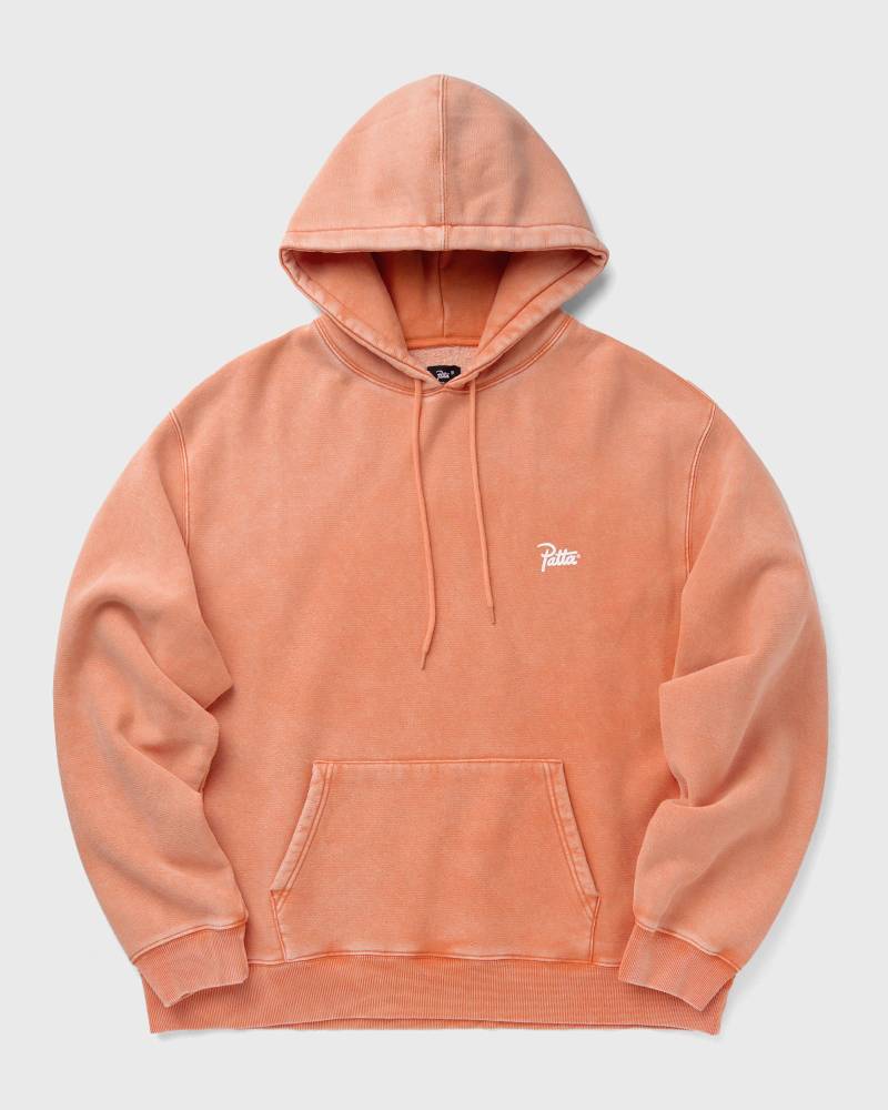 PATTA Classic Washed Hooded Sweater men Hoodies orange in Größe:XXL von PATTA