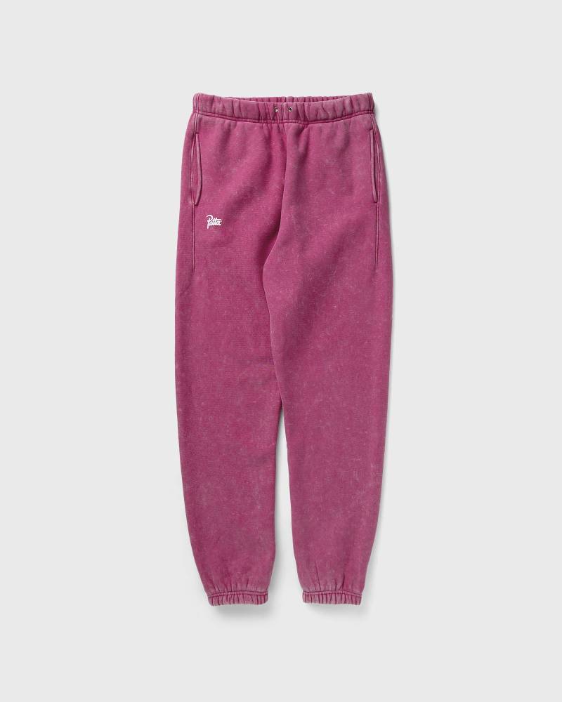 PATTA Classic Washed Jogging Pants men Sweatpants red in Größe:L von PATTA