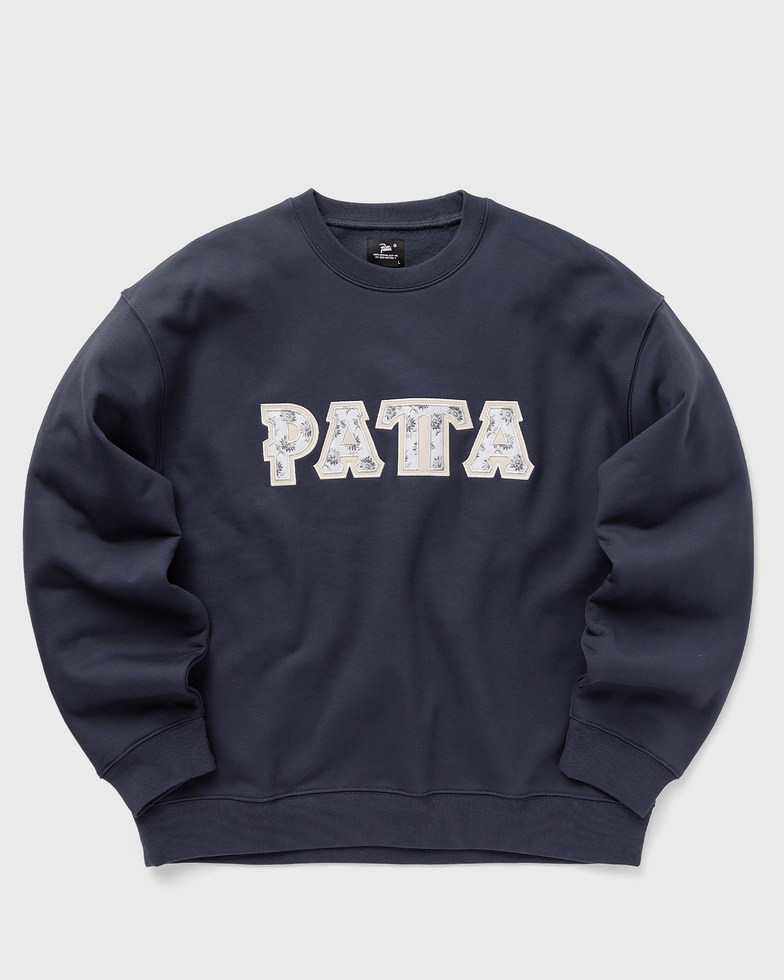 PATTA HOMESICK BOXY CREWNECK SWEATER men Sweatshirts blue in Größe:XL von PATTA