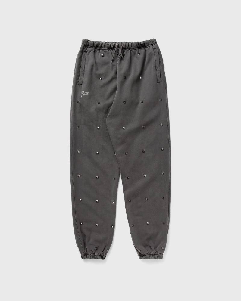 PATTA Studded Washed Jogging Pants men Sweatpants grey in Größe:L von PATTA