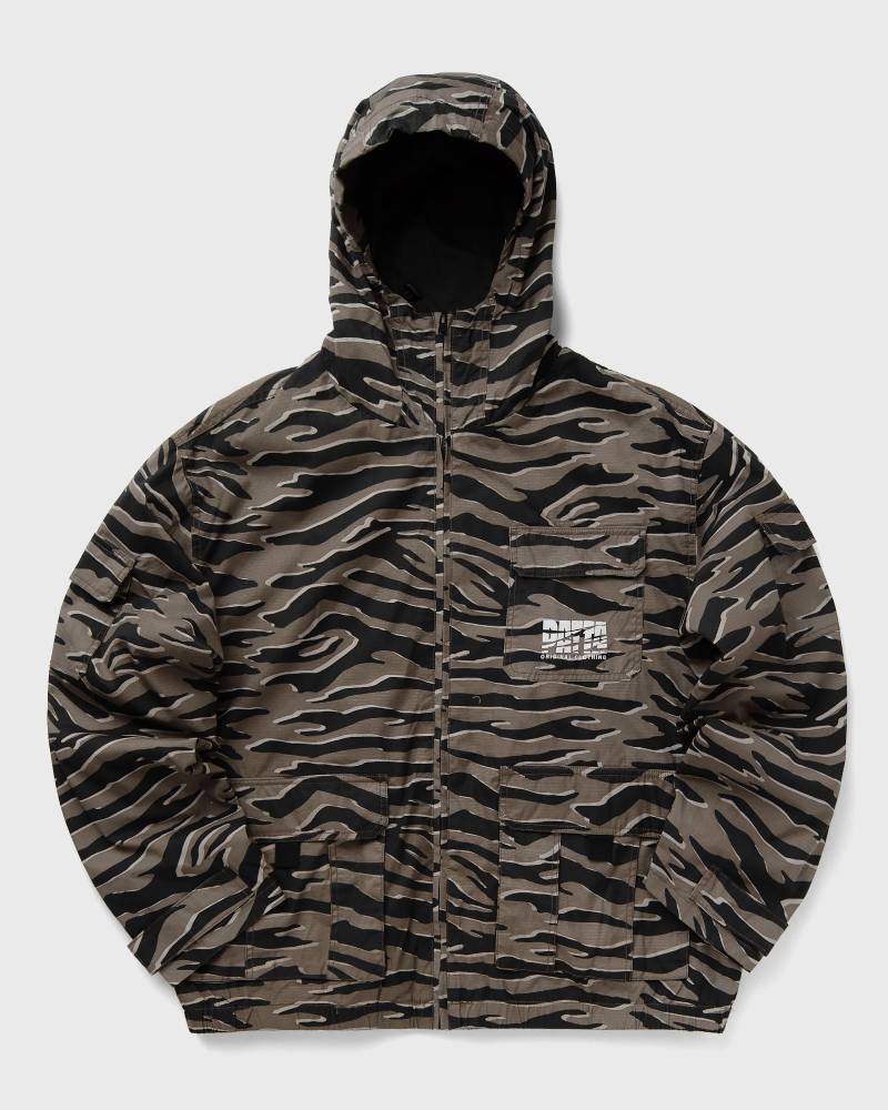 PATTA Tiger Stripe Camo Ripstop Jacket men Track Jackets multi in Größe:M von PATTA
