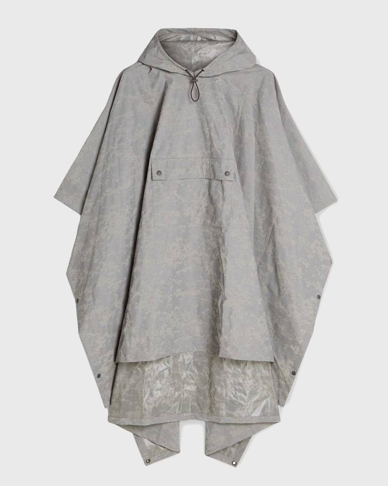 Patta Digi Camo Poncho and Shoulder Bag Set men Windbreaker grey in Größe:S/M von PATTA