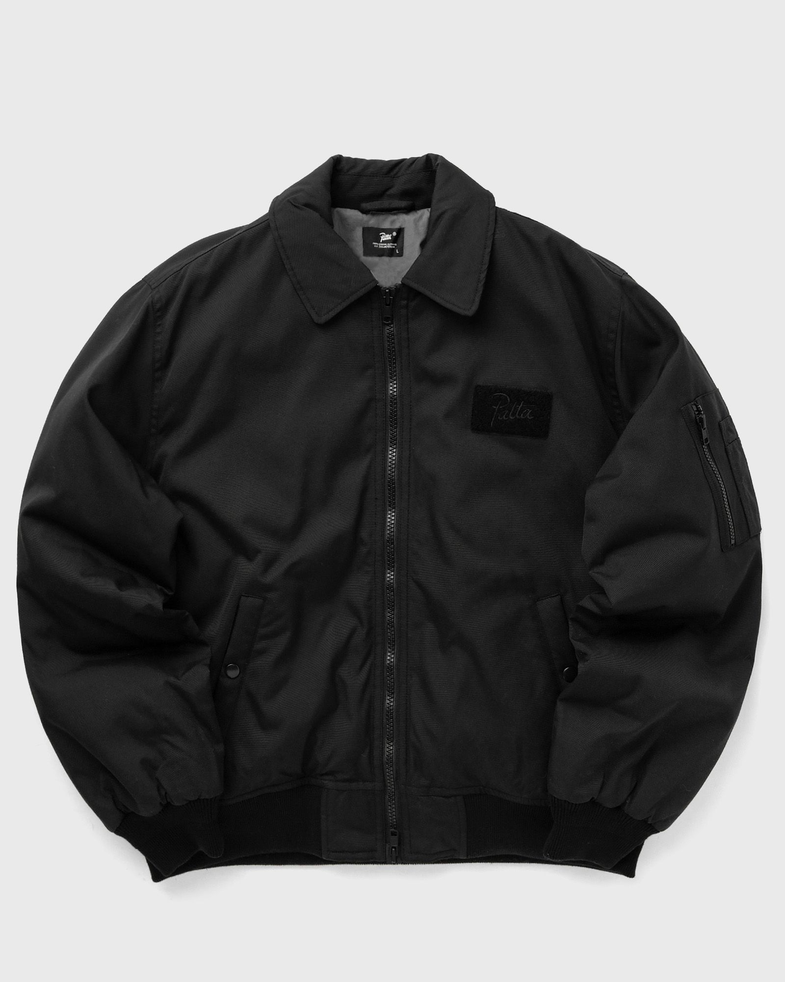 PATTA Jet Bomber Jacket men Bomber Jackets black in Größe:M von PATTA