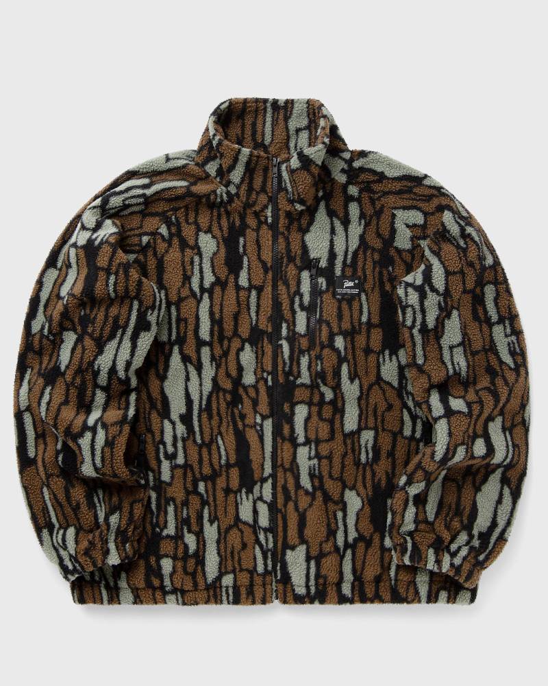 Patta Woodie Fleece Jacket men Fleece Jackets black in Größe:M von PATTA