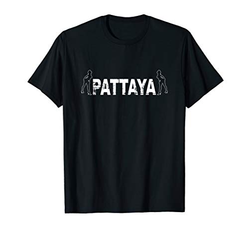 Herren PATTAYA WALKING STREET THAILAND T-Shirt von PATTAYA
