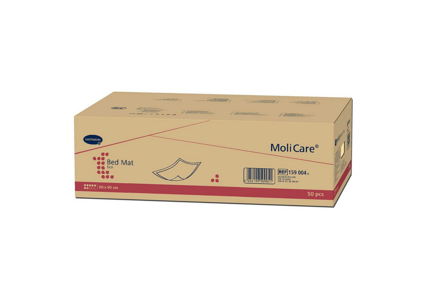 Inkontinenzauflage MoliCare® Bed Mat Eco 7 Tropfen - 60x90 cm 1x50 Stück PAUL HARTMANN AG von PAUL HARTMANN AG