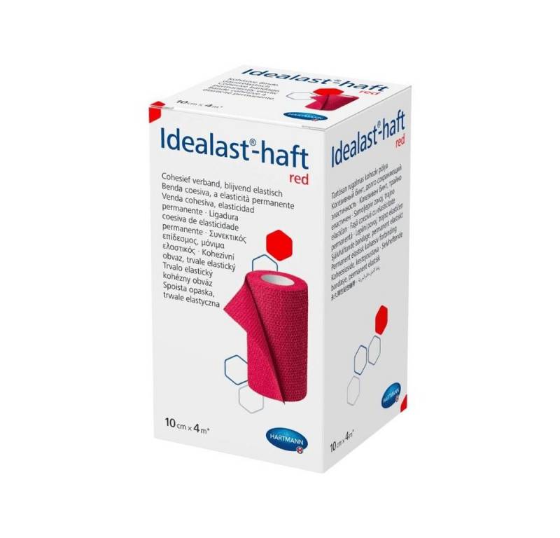 PAUL HARTMANN AG Erste-Hilfe-Set Hartmann Idealast®-haft Color, dauerelastische Idealbinde in rot von PAUL HARTMANN AG