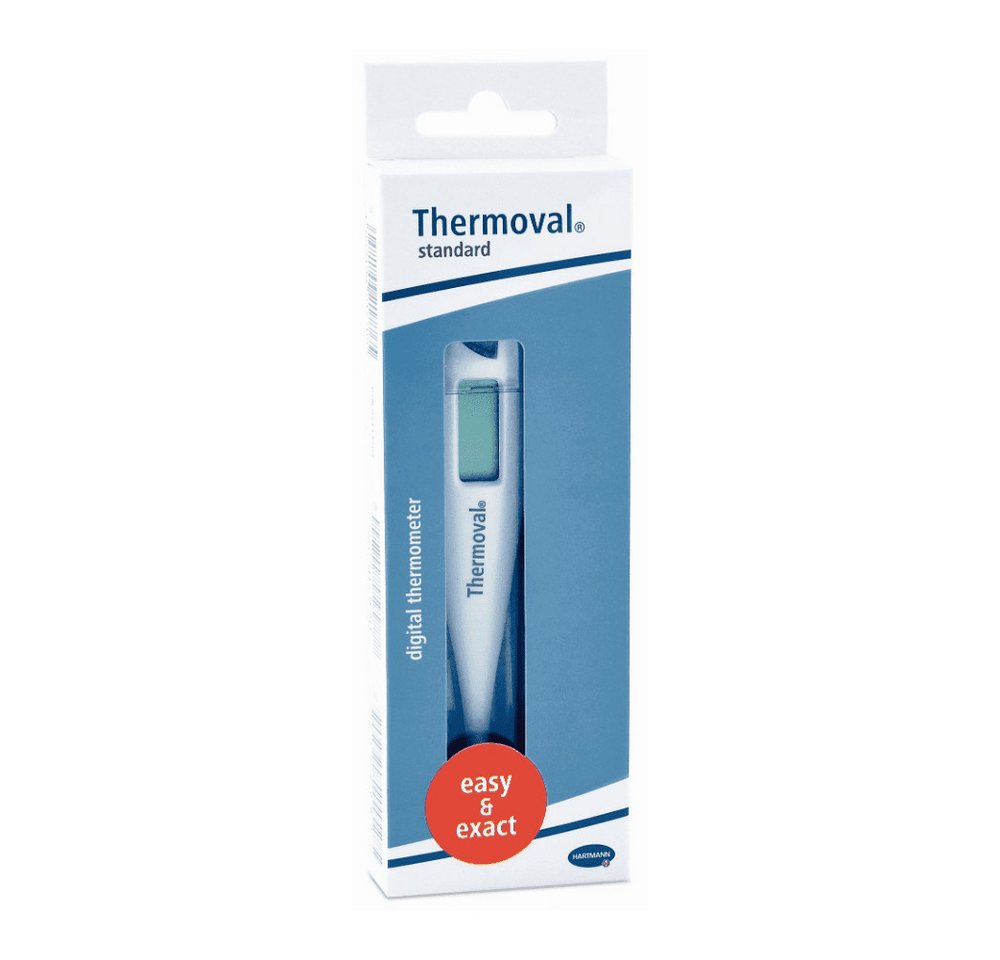 PAUL HARTMANN AG Fieberthermometer 48x Hartmann Thermoval® standard, digitales Fieberthermometer von PAUL HARTMANN AG
