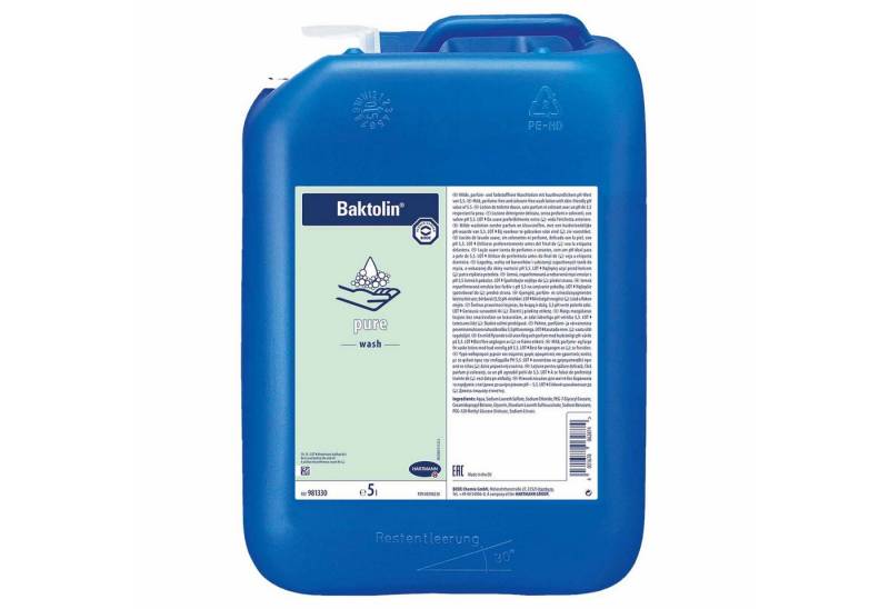 PAUL HARTMANN AG Handseife Baktolin® pure Waschlotion - 5 Liter von PAUL HARTMANN AG