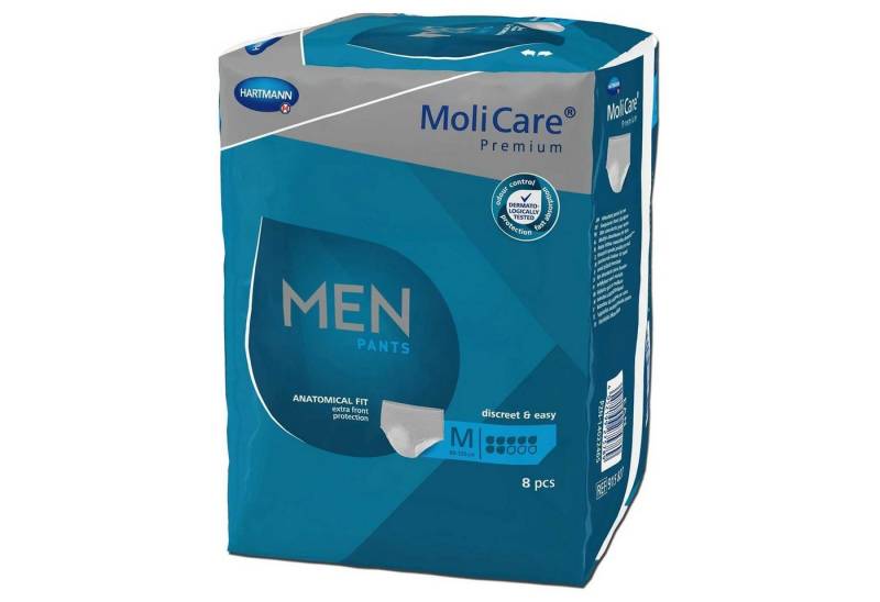 PAUL HARTMANN AG Inkontinenz-Einlage MoliCare® Premium Men Pants 5 Tropfen - M 4 x 8 Stück von PAUL HARTMANN AG