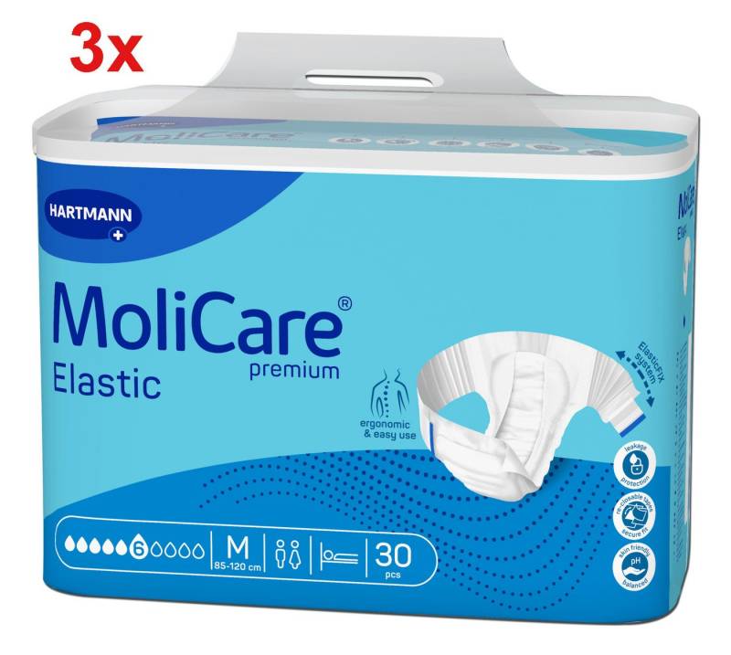 PAUL HARTMANN AG Inkontinenz-Pants, mittlere bis schwerste Inkontinenz, L Gr., 90-St., 3er-Pack (3 Beutel a 30 Stück) von PAUL HARTMANN AG