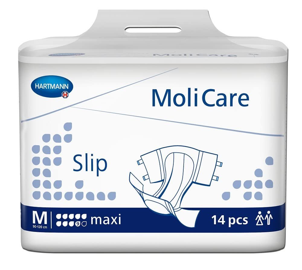 PAUL HARTMANN AG Inkontinenzslip 4x MoliCare Slip 9Tr Maxi Medium - B01H472O14, Packung von PAUL HARTMANN AG