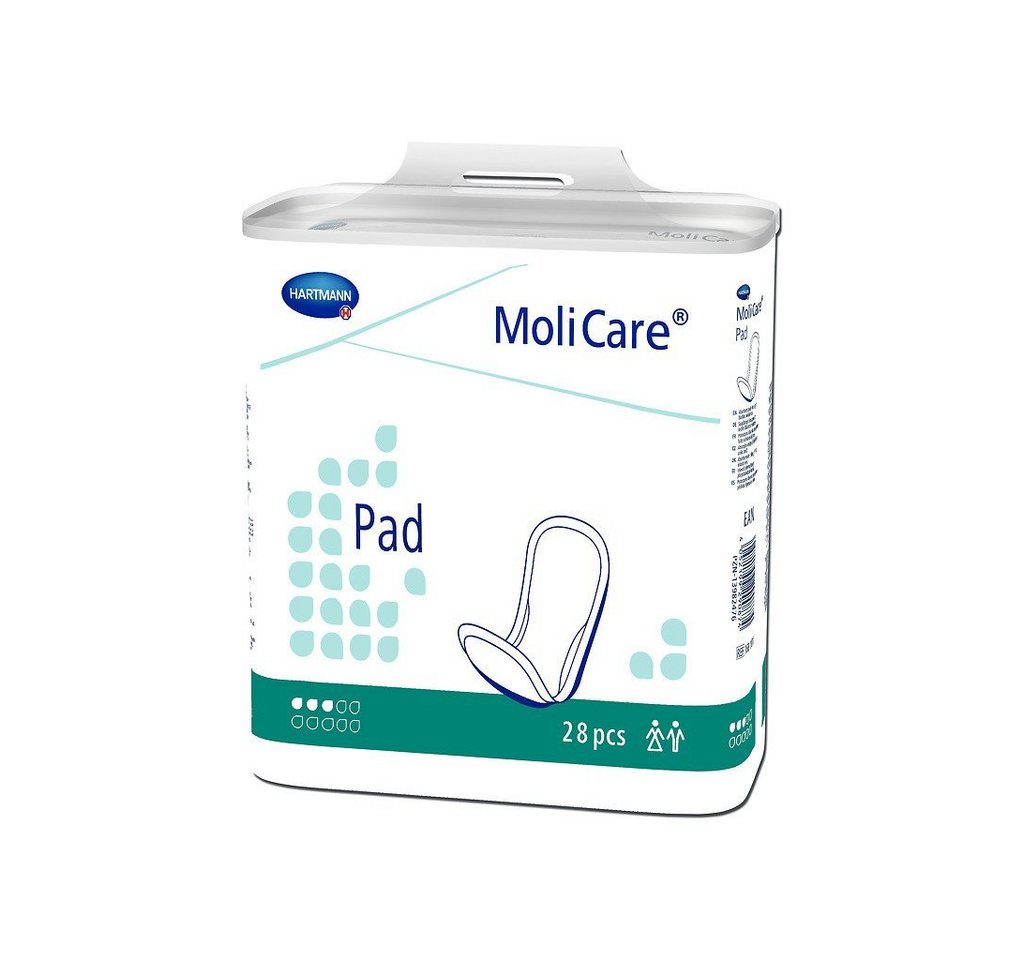 PAUL HARTMANN AG Inkontinenzslip MOLICARE Pad 3, leichte+mittlere Blasenschwäche, Inkontinenzeinlagen (28-St) Für leichte bis mittlere Blasenschwäche von PAUL HARTMANN AG