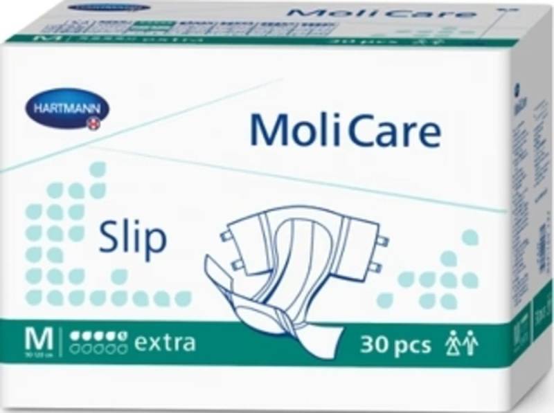 PAUL HARTMANN AG Inkontinenzslip MoliCare® Slip extra 5 Tropfen - M 1x30 Stück (30-St) von PAUL HARTMANN AG
