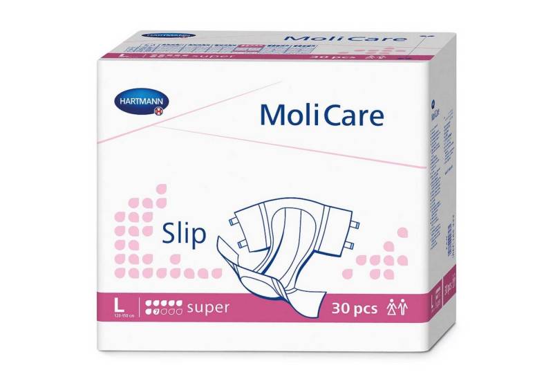 PAUL HARTMANN AG Inkontinenzslip MoliCare® Slip super 7 Tropfen - L 1x30 Stück (30-St) von PAUL HARTMANN AG