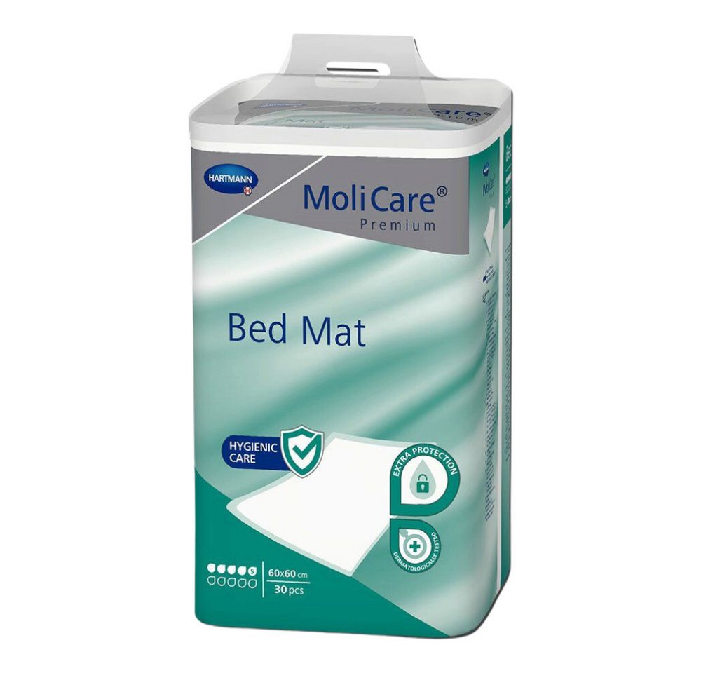 Inkontinenzauflage MoliCare® Premium Bed Mat Bettschutzunterlage 5 Tropfen 60 x 60 c, PAUL HARTMANN AG von PAUL HARTMANN AG