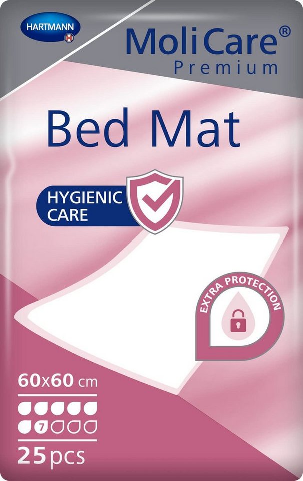 PAUL HARTMANN AG Inkontinenzslip MoliCare Pr Bed Mat 7Tr 60x60 - B09V2ZRDWH, Packung von PAUL HARTMANN AG