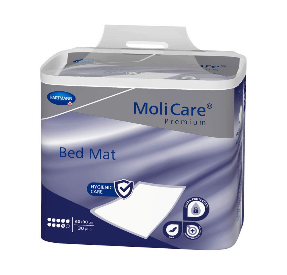 Inkontinenzauflage MoliCare Premium Bed Mat 9 Tropfen 60x90, Packung PAUL HARTMANN AG von PAUL HARTMANN AG