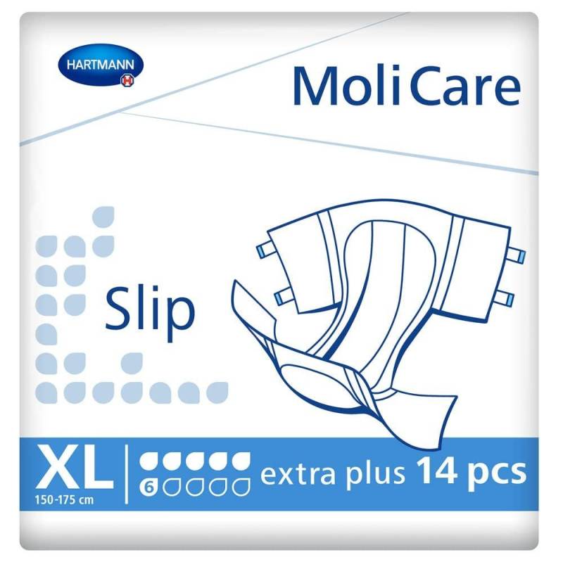 PAUL HARTMANN AG Inkontinenzslip MoliCare Slip 6Tr ext+ XL, Packung von PAUL HARTMANN AG