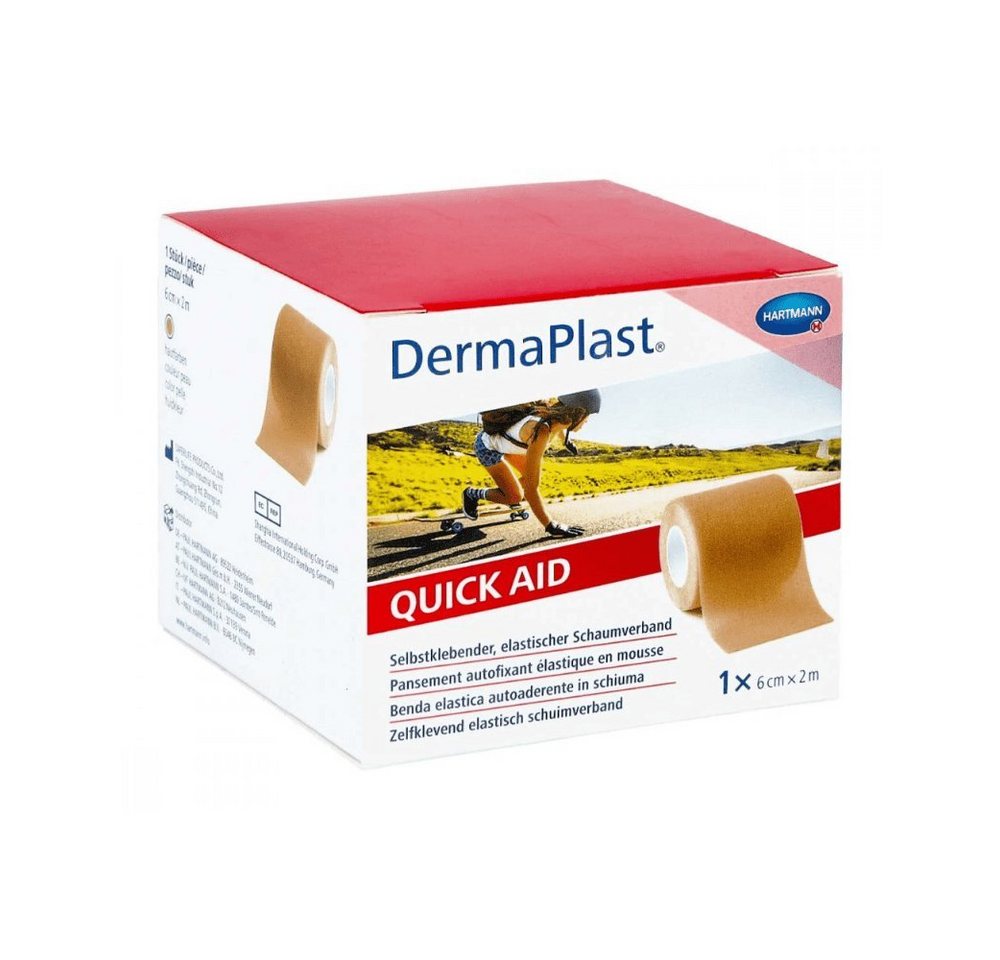 PAUL HARTMANN AG Bandage Hartmann DermaPlast® Quick Aid, selbstklebender Schaumverband, 6 cm x von PAUL HARTMANN AG