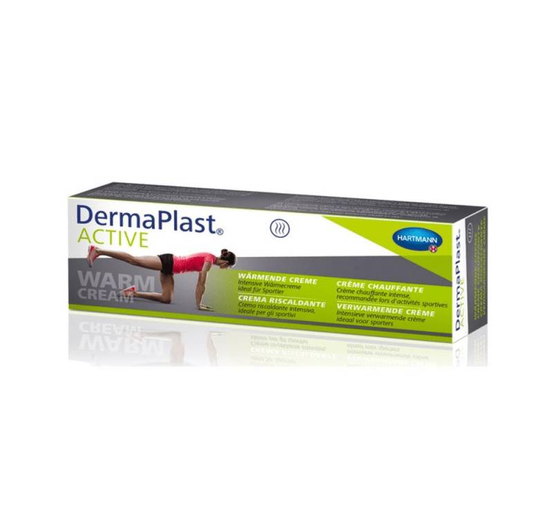PAUL HARTMANN AG Wärmepflaster 8x Hartmann DermaPlast® ACTIVE Warm Cream - 100 ml, Packung von PAUL HARTMANN AG