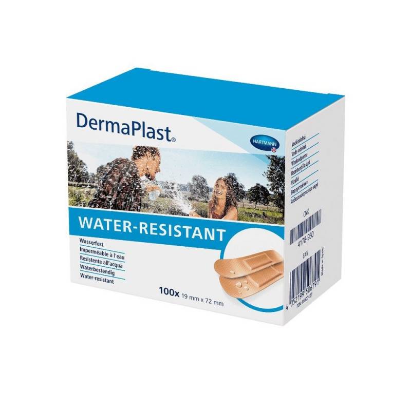 PAUL HARTMANN AG Wundpflaster Hartmann DermaPlast® WATER-RESISTANT Pflasterstrips 19 x 72 mm von PAUL HARTMANN AG